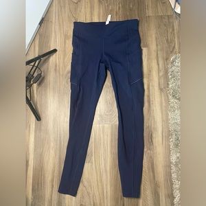 Lululemon leggings women’s size 8 navy blue​​